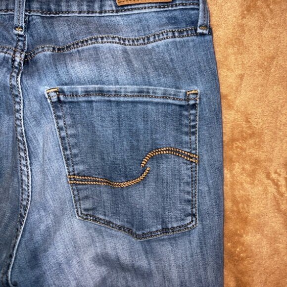 Signature by Levi Strauss & Co. Women 8 Blue High Rise Ankle Skinny Leg (O) - Picture 10 of 10